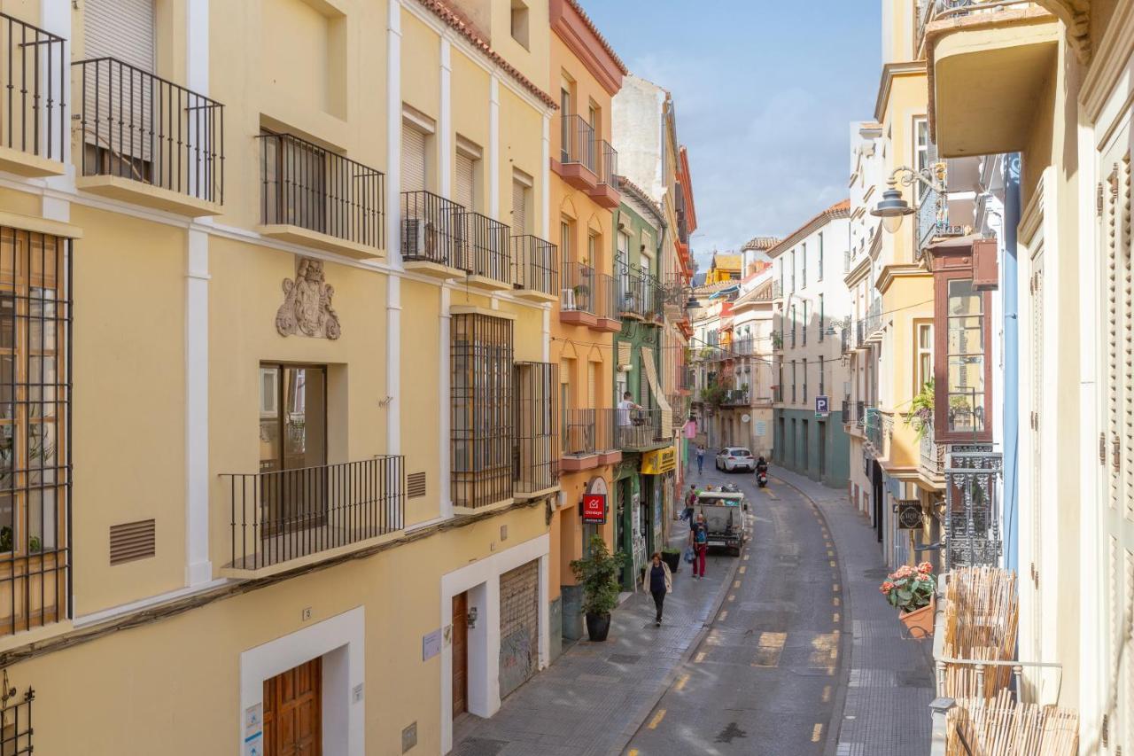 Bright Apartment With Patio And Balconies In The Center Málaga Eksteriør billede