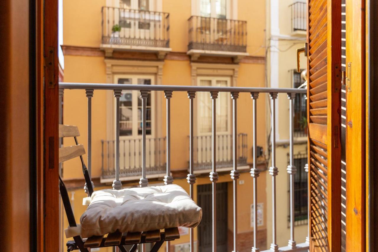 Bright Apartment With Patio And Balconies In The Center Málaga Eksteriør billede